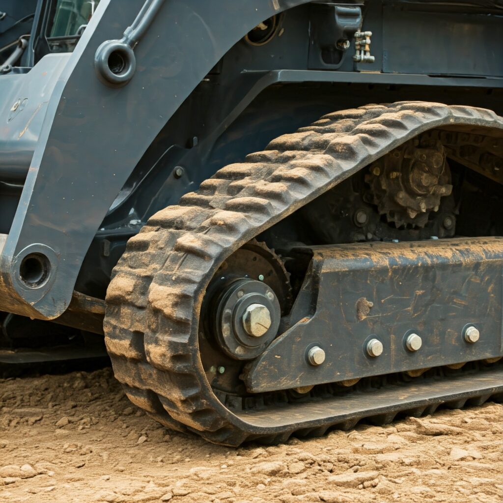 Skid Steer Track Replacement