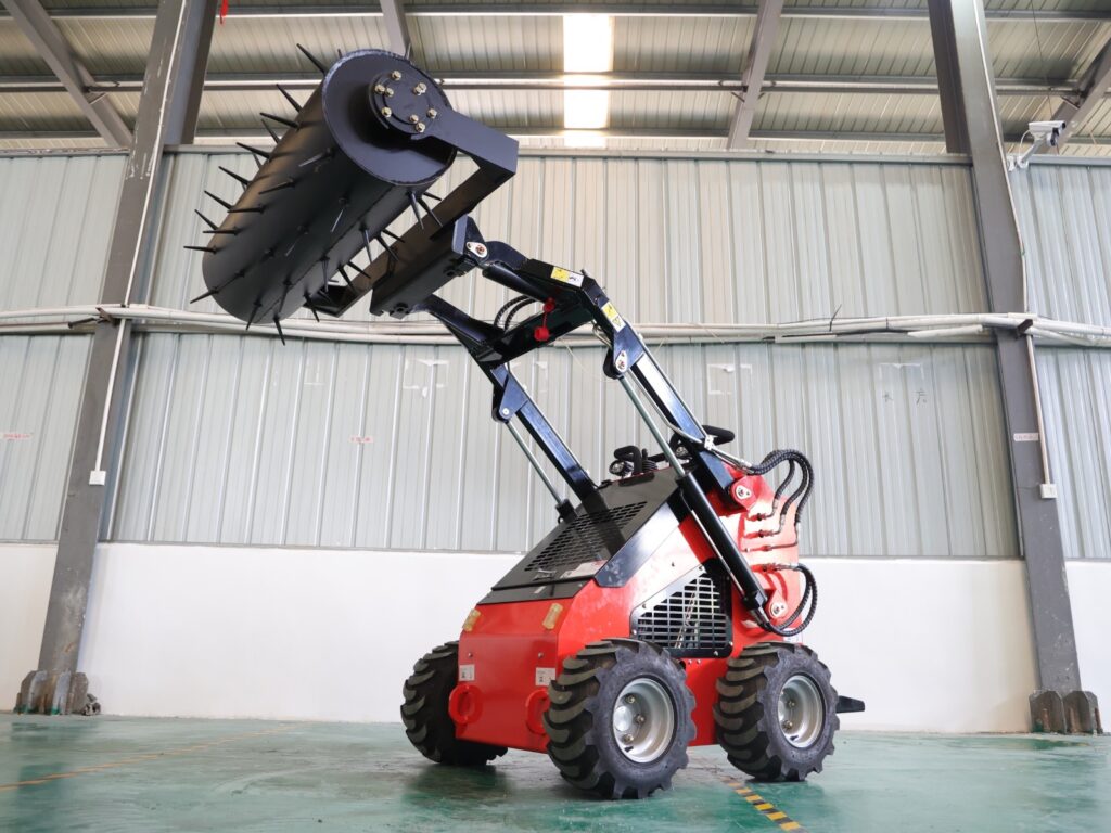 Skid Steer Loader Attachment Lawn Scarifier