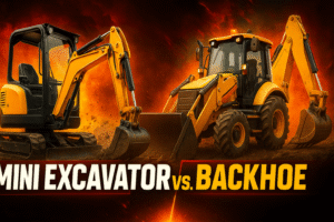 Backhoe vs. Mini Excavator
