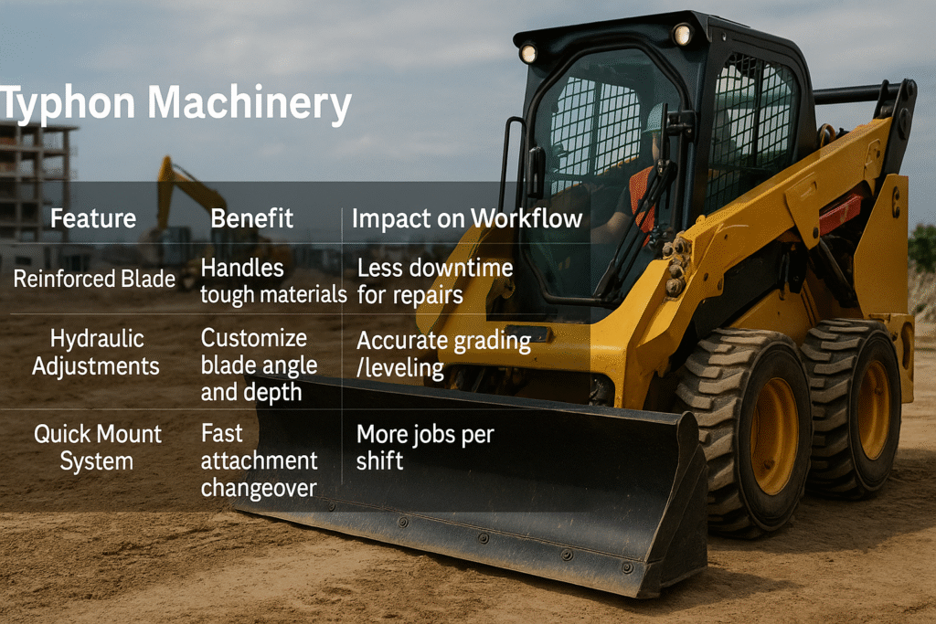 Skid Steer Bull Dozer