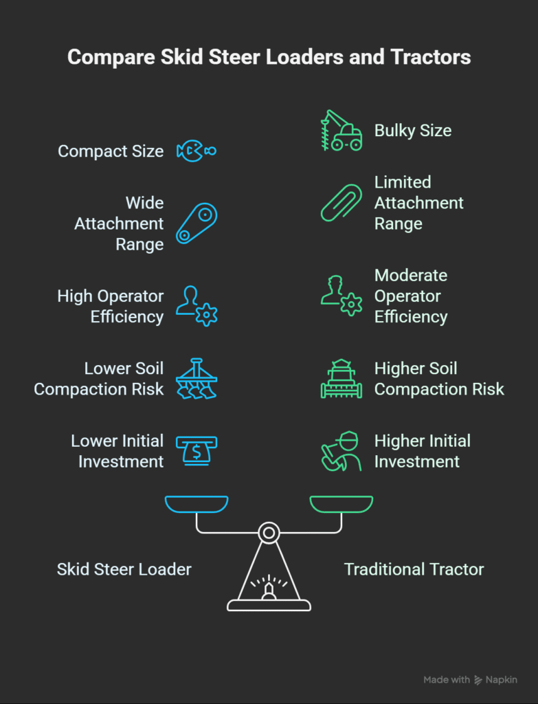 skid steer for agriculture