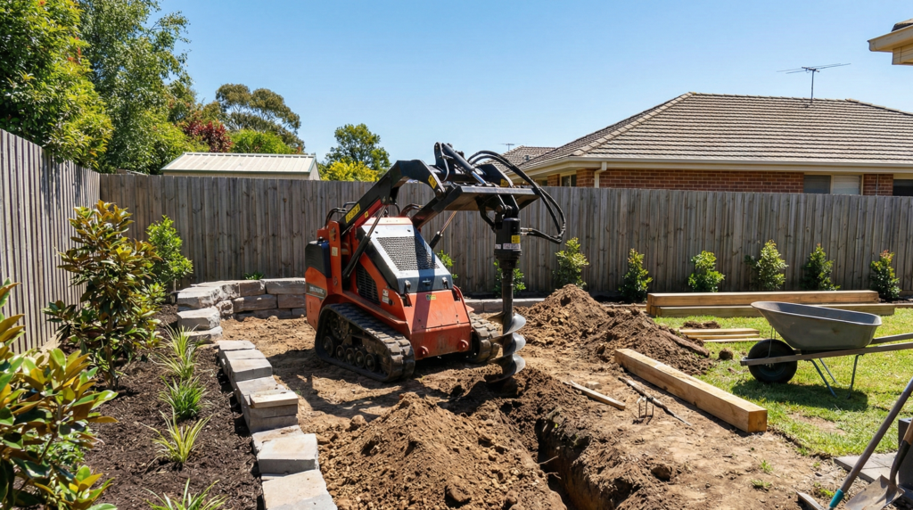 Residential Mini Skid Steer for Backyard
