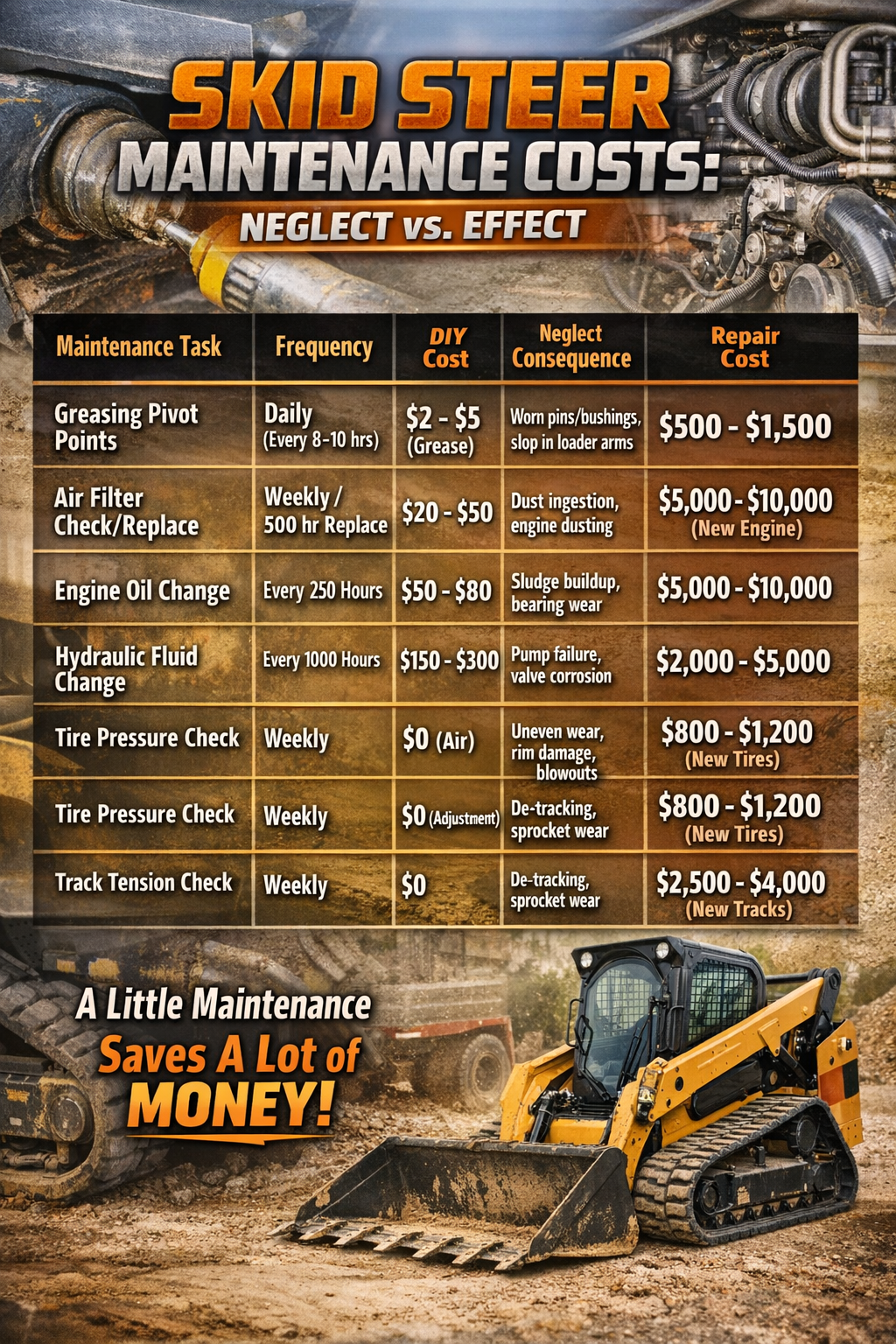 Skid Steer Maintenance Guide