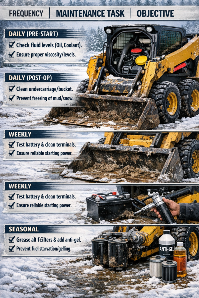 Skid Steer Parts for Cold Weather