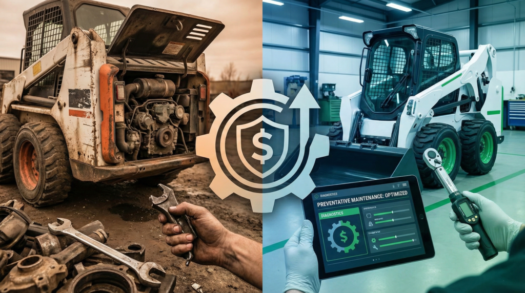 skid steer maintenance cost