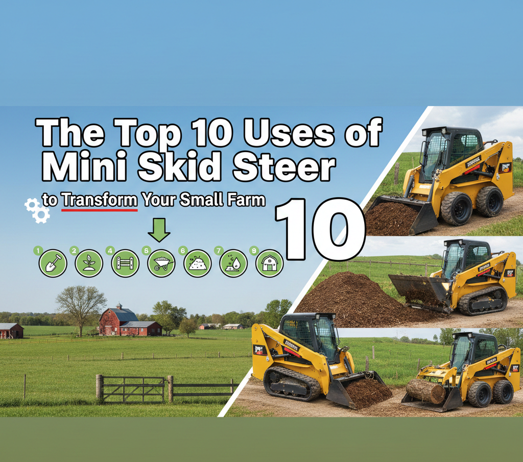 10 Uses of Mini Skid Steer