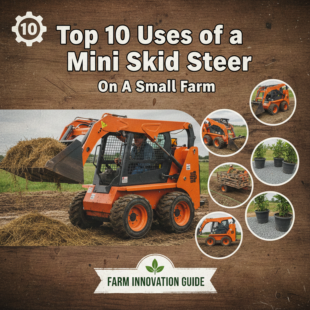 Mini Skid Steer for Small Farm