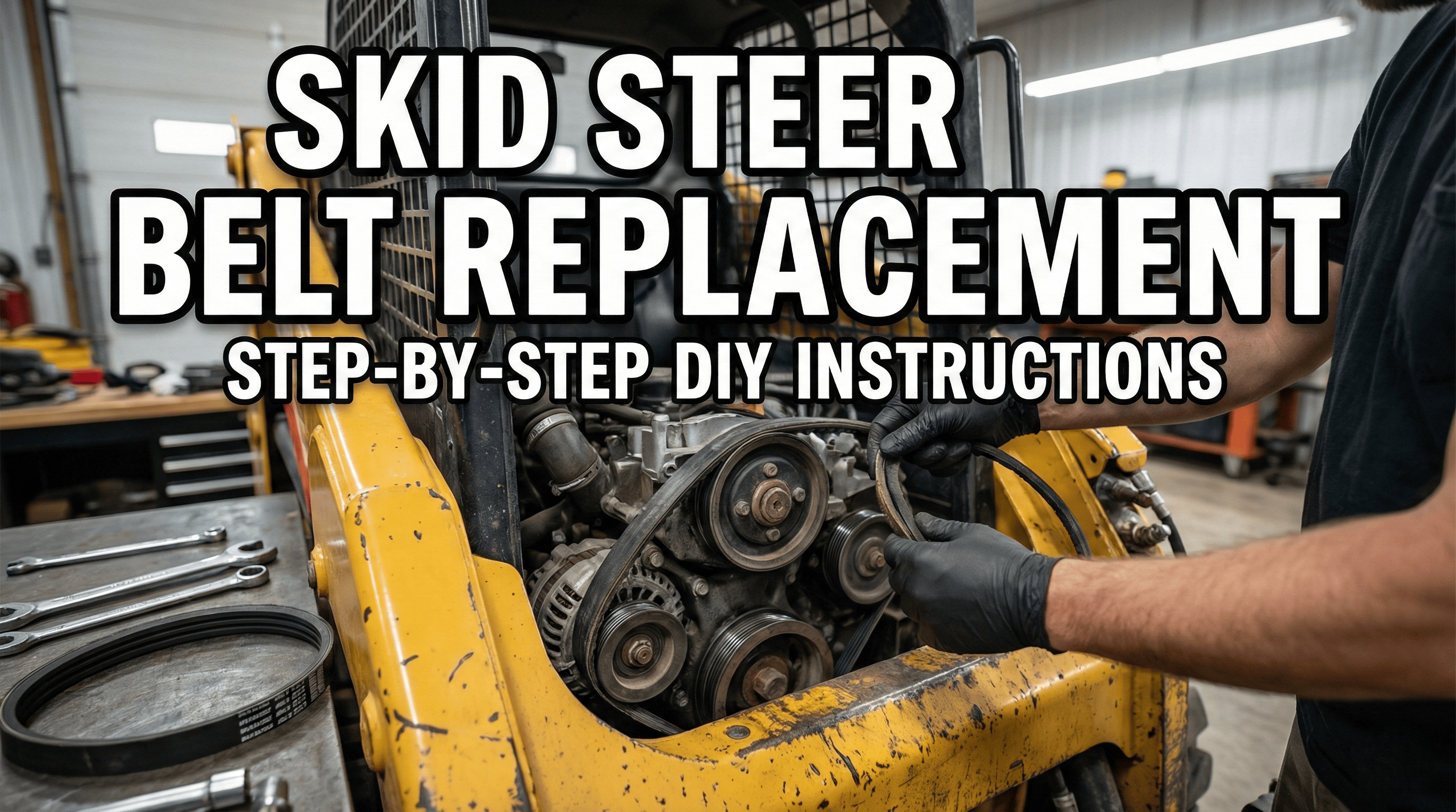 Skid Steer Belt Replacement