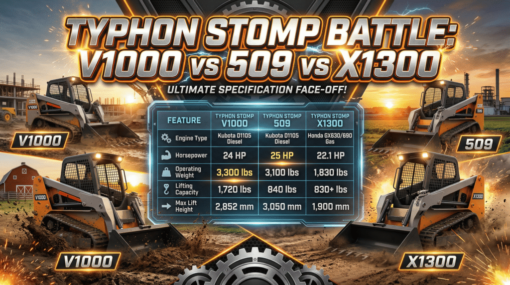 Buy Typhon Stomp Series Online Specs