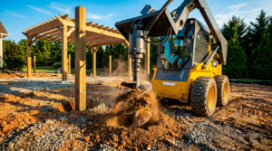 Skid Steer Auger Attachment