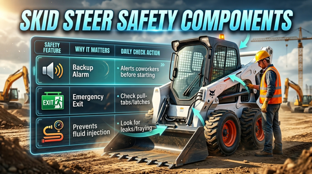 Skid Steer Safety Components Features