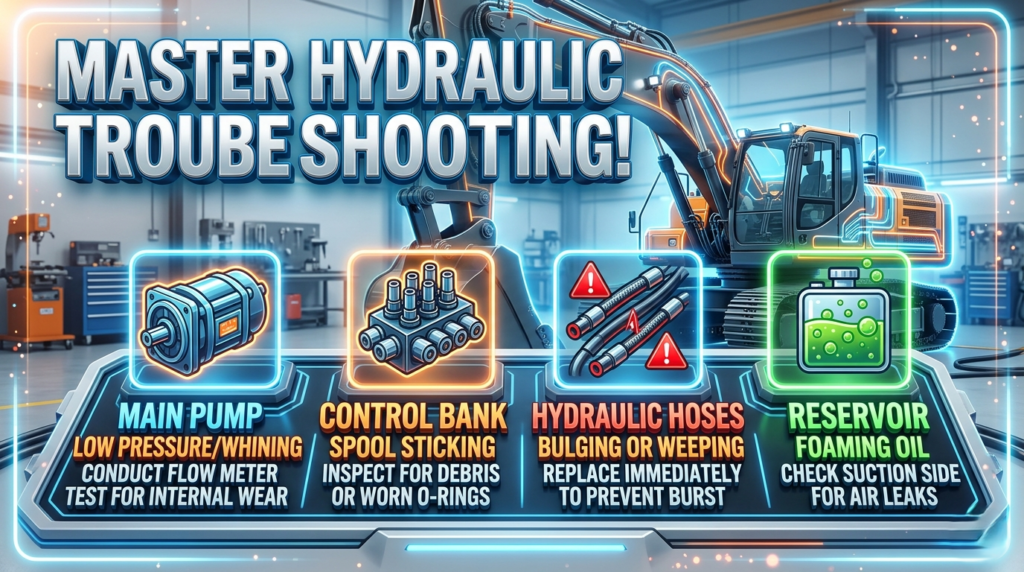 Table Hydraulic System Troubleshooting
